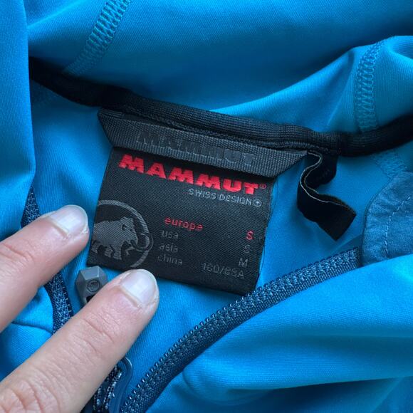 Mammut Softshell Blue Jacket - Picture 3 of 7